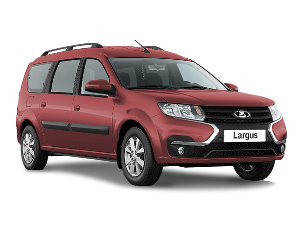 Lada Largus Новый Цвет: Красный сплав