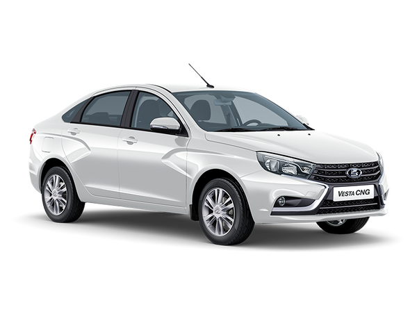 Lada Vesta CNG Цвет: Белый "Ледниковый"