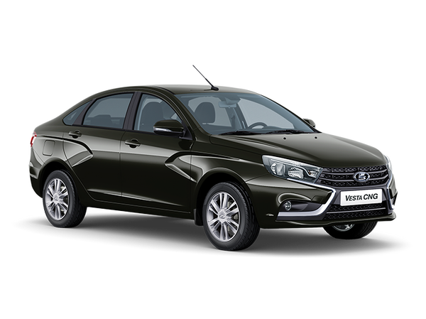 Lada Vesta CNG Цвет: Черный "Черная жемчужина"